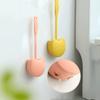 PEKJI Modern Wall-Mounted and Floor-Standing Models Toilet Brush Silicone Toilet Brush and Holder Deep Cleaning Bathroom Accessories Easy to Clean view 4