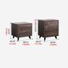 Modern Nightstand Indoor Creative Bedside Table Bedroom Multi-Layer Storage Drawer Bedside Locker Living Room Coffee Table Side Table Bedside Table for Bedroom (Size : Small) view 2