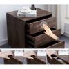 Modern Nightstand Indoor Creative Bedside Table Bedroom Multi-Layer Storage Drawer Bedside Locker Living Room Coffee Table Side Table Bedside Table for Bedroom (Size : Small) view 3