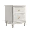 Modern Nightstand Nordic Retro Metal Bedside Table Bedroom Small Desk Storage Side Cabinet Living Room Creative Locker Storage Side Table Bedside Table for Bedroom view 1