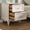 Modern Nightstand Nordic Retro Metal Bedside Table Bedroom Small Desk Storage Side Cabinet Living Room Creative Locker Storage Side Table Bedside Table for Bedroom view 4
