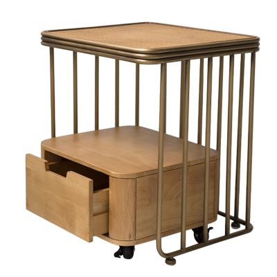 Modern Nightstand Home Creative Single Drawer Bedside Table Removable Bedside Table Storage Cabinet Suitable for Bedroom Living Room Office Bedside Table for Bedroom