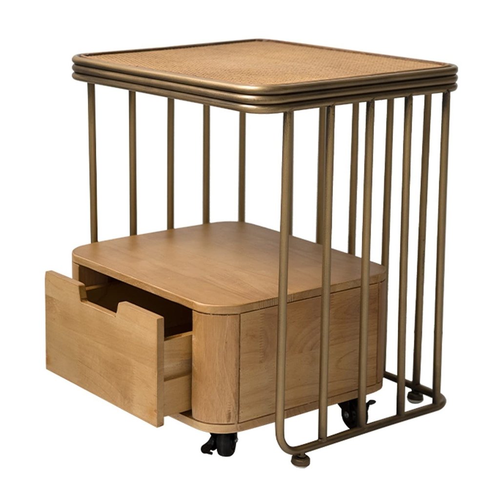 Modern Nightstand Home Creative Single Drawer Bedside Table Removable Bedside Table Storage Cabinet Suitable for Bedroom Living Room Office Bedside Table for Bedroom