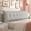 Daneey Large Headboard Pillow King Soft Daybed Pillows Bolster for Bed Back Pillow for Sitting in Bed Long Pillow for Bed Reading Pillow Adult Couch Sofa Backrest, Removable Cover view 1