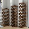 PAPERGAN Foldable Shoe Rack Organizer 2-10 Tier Slim Shoe Shelf for Home view 3