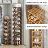 PAPERGAN Foldable Shoe Rack Organizer 2-10 Tier Slim Shoe Shelf for Home view 4