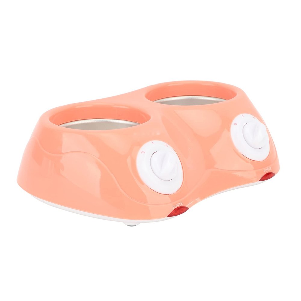 Airshi Chocolate Melting Pot, Fast Rust Proof Simple 2 Temperature Adjustments Electric Chocolate Fondue for Hot Milk for Vacations (Pink)
