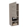 Yone jx je Medicine Cabinet Two Open Shelves, Storge Cabinet with Two Interior Shelves (Light Gray Finish) view 4