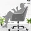 Computer Chair Gaming Chair Northern Europe Swivel Desk Chair with Armrest Liftable Task Chair Home Office view 4