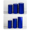 5 Pack Spandex Cylinder Pedestal Stand Covers Round Tables Cover Plinth Display Box Stand Covers Dessert Table Decor for Party Wedding Ceremony view 3