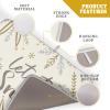Christmas Snowflake Dish Drying Mats for Kitchen Counter 1824 Inch Winter Snowflake Let It Snow Large Microfiber Drying Mat Kitchen Accessories Dish Rack Mat Drainer Pad Washable Absorbent view 4