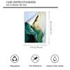 Abstract Marble Window Privacy Film Modern Abstract Dark Green Texture Stained Glass Window Film Sun Blocking Heat Control Decorative Window Covering Film for Home Office 27.6Wx39.4L view 2