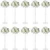 Acrylic Vase Wedding Centrepieces - 10 Pcs 60cm Tall Clear Column Flower Stand Flowers Vases for Wedding Birthday Party Centrepiece Decorations Elegant Table Vases Display Stands for Home Decor view 1
