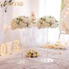 Acrylic Vase Wedding Centrepieces - 10 Pcs 60cm Tall Clear Column Flower Stand Flowers Vases for Wedding Birthday Party Centrepiece Decorations Elegant Table Vases Display Stands for Home Decor view 2