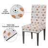 bisibuy Sport Ball Smart Dining Room Chair Covers Set of 2 Parson Chair Protector Kitchen Chair Slicovers for Dining Room, Hotel, Living Rooms, Cafes, Restaurants view 3