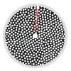 Black and White Dot Print Tassel Christmas Tree Skirt Xmas Tree Skirt Holiday New Year Party Christmas Party Decor. 30 in 36 in 48 in view 1