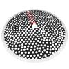 Black and White Dot Print Tassel Christmas Tree Skirt Xmas Tree Skirt Holiday New Year Party Christmas Party Decor. 30 in 36 in 48 in view 3
