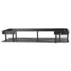 Airshi Shower Caddy, Punching Rectangle Shape Shower Shelf Space Saving Thick Durable for Home (Black) view 4
