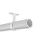 B&B Hardware Round Wardrobe Closet Rod Kit 33 mm Thick Anodized Aluminum - Polish Chrome - 12 To 89 Inches Long view 1