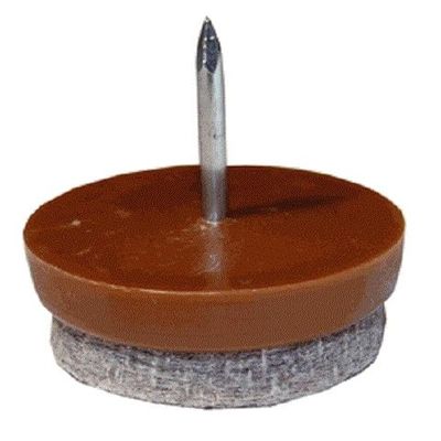 Nail-on Felt Pad Glides (12, 7/8")