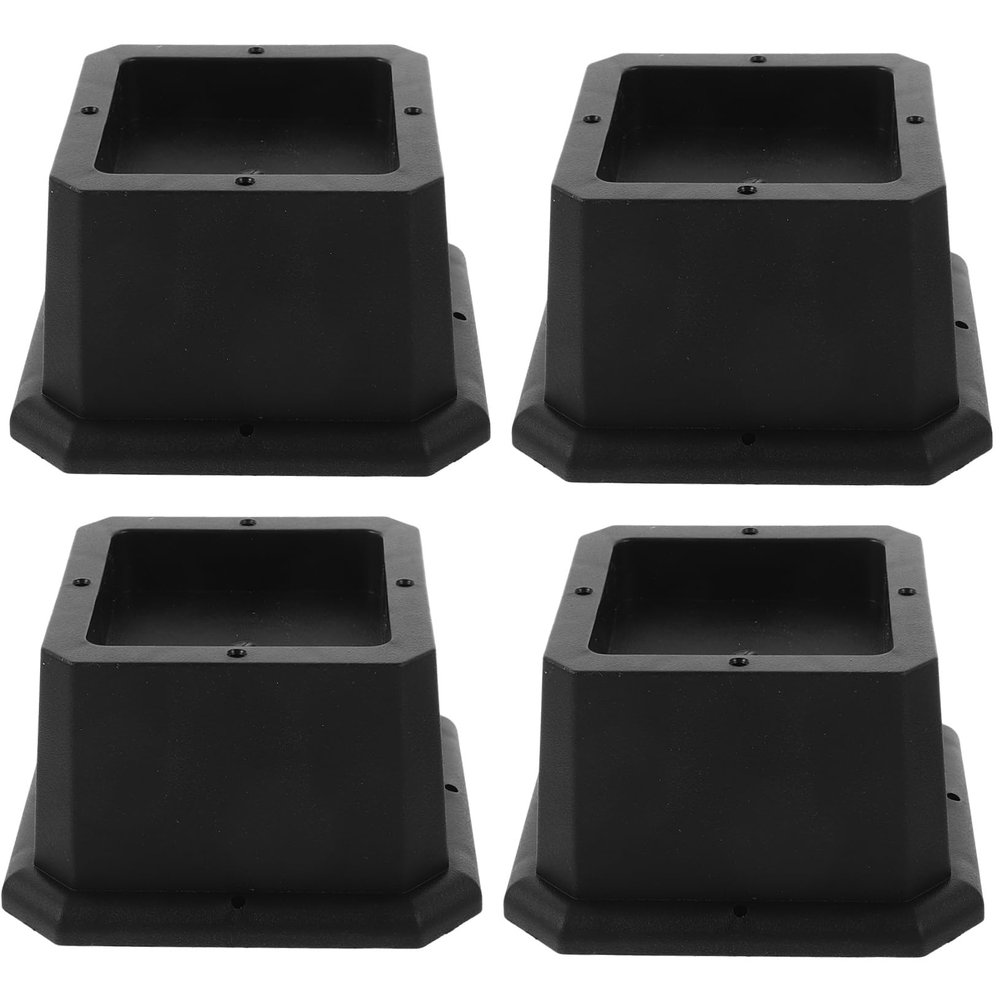 CIYODO Bed Lifters 4pcs Furniture Risers Couch Lifters for Height Leg Extenders for Sofas Table Risers