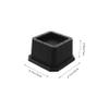 CIYODO Bed Lifters 4pcs Furniture Risers Couch Lifters for Height Leg Extenders for Sofas Table Risers view 2