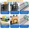 BiVoo Dish Drainers Over Sink Dish Drying Rack (25.5"-37.4"), Large Dish Drainer for Storage Kitchen Counter Organization Sink Dish Rack Display(Size : 65Cm) view 4