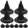 NOLITOY 48pcs Miniature Witch Hats for Halloween Party Supplies Doll House Decor Wine Bottle Accessories Crafts for Festive Celebrations and Creative Projects view 1