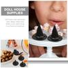 NOLITOY 48pcs Miniature Witch Hats for Halloween Party Supplies Doll House Decor Wine Bottle Accessories Crafts for Festive Celebrations and Creative Projects view 3