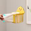 Bathroom Wall Storage Shelf Organization No Drill Cartoon Wall Holder Wall Organizer, Round Tissue Holder view 4
