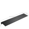 Shower Caddy Space Aluminum Bathroom Shelf, Shower Rack Shower Storage Rack, Black Shelf Bathroom Accessories Shampoo Rack Bathroom Organizer (Color : Black 60cm) view 2