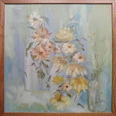 Gloria Rosenthal, Flowers and Vase