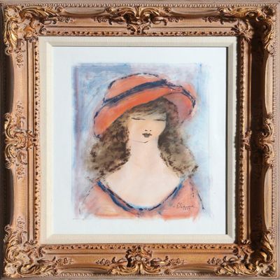 Roger Etienne, Portrait of a Girl