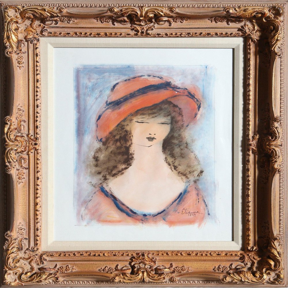 Roger Etienne, Portrait of a Girl
