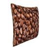 Augenstern Zippered Pillow Protectors Cover Case Jamaican-Blue-Mountain-Coffee-Beans Decorative Throw Pillow Cover Square Cushion Case 18"X18" view 2