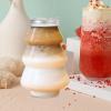 Hemoton 10pcs Plastic Juice Bottles with Lid - 500ml Christmas Tree Shaped Water Bottles Clear Candy Jar Empty Beverage Container for Smoothies, Milk, Party Favors view 2