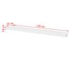 Camerina 2 White MDF Wall Display Shelves Book/DVD Storage Shelving Wall Mounted Shelves for Bedroom Shelves for Wall Wall Shelves view 2