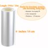 Acetate Cake Collar 6 Inch x 394inch Transparent Cake Rolls, Clear Acetate Sheets Mousse Chocolate Acetate Roll Cake Wrapping for Baking, Surrounding Edge Decorating view 2