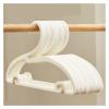 20 x Clothes Hangers for Home Drying Large Plastic Non-Slip Hangers (Colour: A, Size : 20 Pieces) view 1