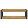 Camerina Wall-Mounted Bathroom Cabinet 43.3"x17.7"x13.8" Solid Wood Teak Bathroom Cabinet Wall Bathroom Storage Cabinet Bathroom Cabinet Organization 338232 view 3