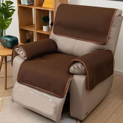 Armrest Cover, Quilted 4-Pieces Recliner Sofa Slipcover Headrest Cover For Recliner Sofa Waterproof Recliner Chair Covers, Nonslip Armrest Slipcover Furniture Protector For Recliner,Chair,Sofa ( Color