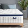 Crystli Queen Mattress 13 Inch Hybrid Mattress Bed in a Box, Medium Firm Support, Pressure & Pain Relief for All Sleepers, CertiPUR-US Certified, Reinforced Edge Support, Motion Isolation view 1