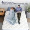 Crystli Queen Mattress 13 Inch Hybrid Mattress Bed in a Box, Medium Firm Support, Pressure & Pain Relief for All Sleepers, CertiPUR-US Certified, Reinforced Edge Support, Motion Isolation view 4