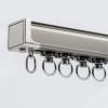 Ceiling Curtain Track (1m-5m) Wall Mounted Curtain Rod Heavy-Duty Curtain Rail for Living Room, Room Divider, Bathroom, Bay Windows (Color : Gray A, Size : 03-1.5m/4.9ft(1.5m*1)) view 1