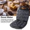 Donut Maker Machine withTemperature, Dual Sided Heating, 12 Hole Design, Kitchen Cake Pancake Donut Maker, Material, US Plug 110V for Home or Small Commercial Use view 4