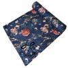 Handicrafts Plus Kantha Quilts Bedding Coverlets Cotton Blankets New Bedcover Ethnic Multicolor Gudari King/Queen Size Throw Floral Print Bedspread (Navy Blue) view 4