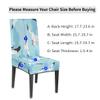 bisibuy Seagulls Blue Skye Chair Cover Set of 2, Birds Dining Room Chair Slipcover Kitchen Stretch Parson Chair Covers Protect for Party, Banquet, Home Decor Forros para Sillas de Comedor view 2