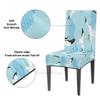 bisibuy Seagulls Blue Skye Chair Cover Set of 2, Birds Dining Room Chair Slipcover Kitchen Stretch Parson Chair Covers Protect for Party, Banquet, Home Decor Forros para Sillas de Comedor view 3