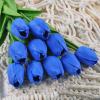 ADENLA Tulip Simulation Feel Tulip Flower Home Decoration Ornament Wedding Photography Prop Fake Flower view 1