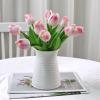 ADENLA Tulip Simulation Feel Tulip Flower Home Decoration Ornament Wedding Photography Prop Fake Flower view 3